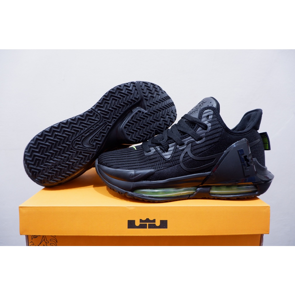 SEPATU BASKET LEBRON WITNESS 6 LOW BLACK GLOW