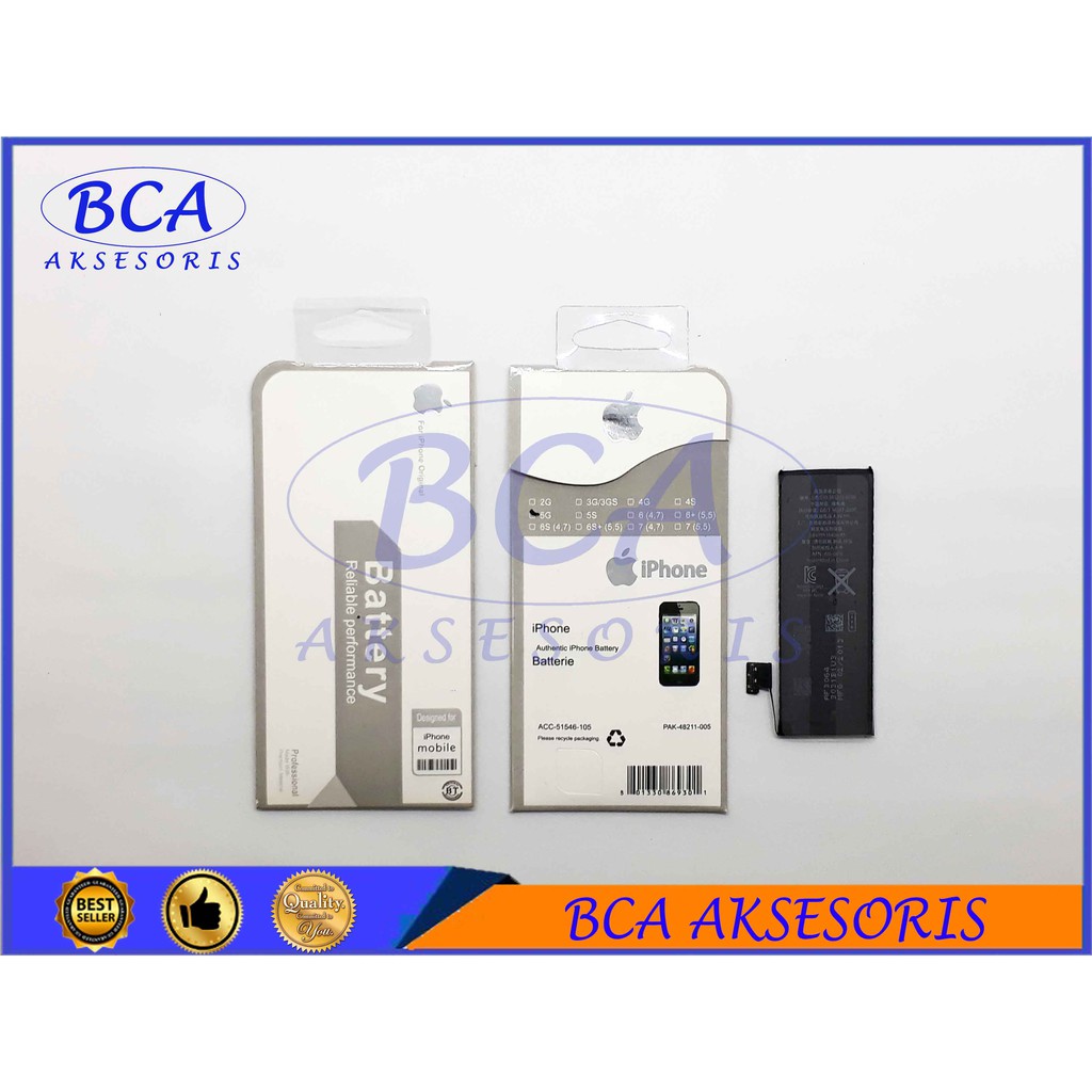 BATTERY IPHONE 5 / 5G ORIGINAL 100% | Shopee Indonesia