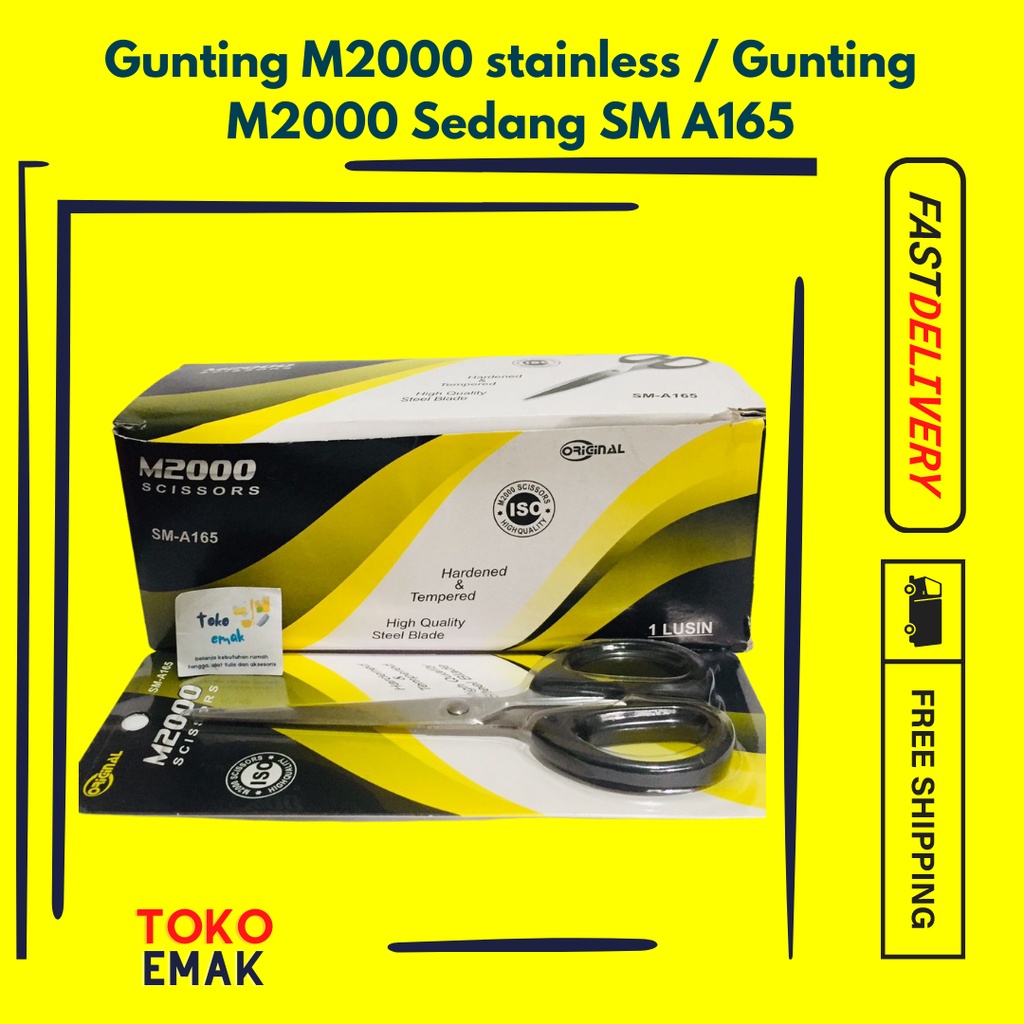 

Gunting M2000 stainless / Gunting M2000 Sedang SM A165