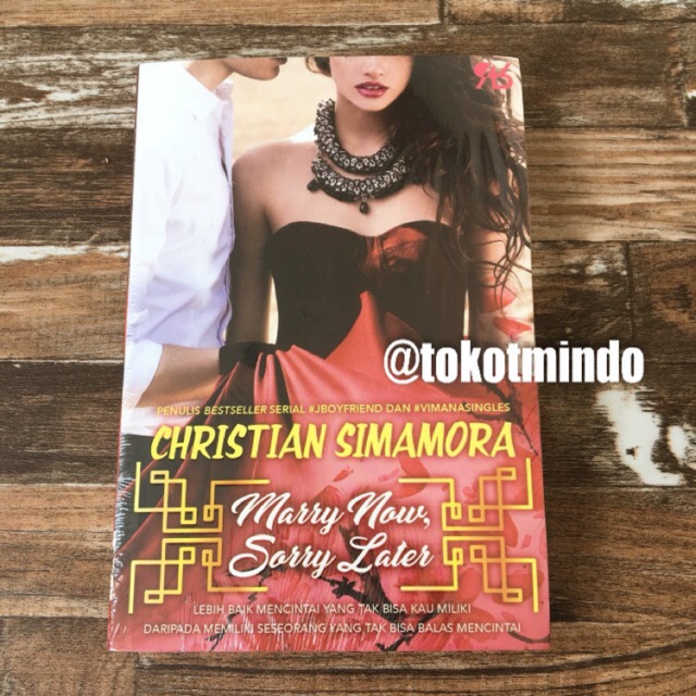 

Novel Marry Now, Sorry Later (Christian Simamora) FREE BUBBLEWRAP