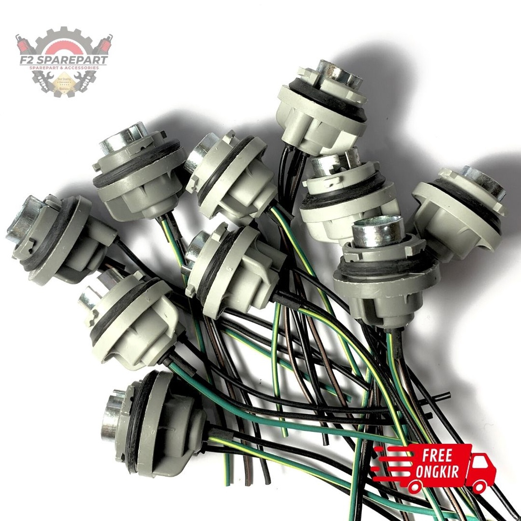 FITING KABEL LAMPU BELAKANG STOP HONDA (beat,vario,scoopydll) / STOPLAMP MOTOR MOBIL  TERLARIS | SOK