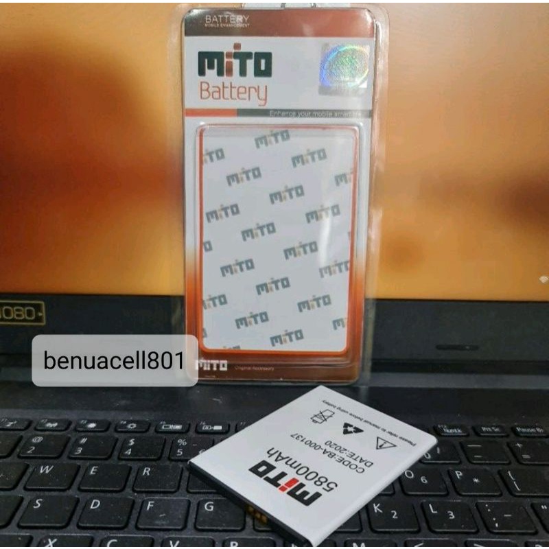 battery batrai baterai MiTo BA000137