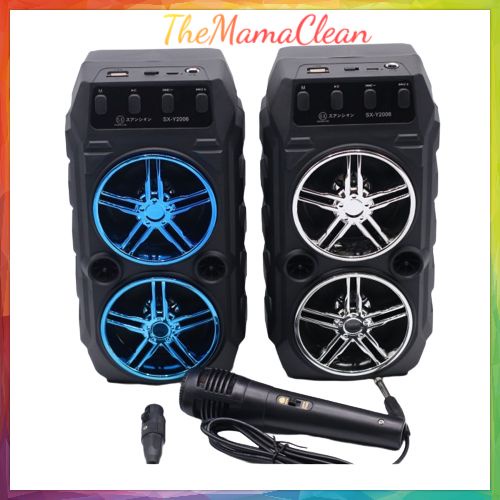 SPEAKER BLUETOOTH SX-2006 PLUS MIC KARAOKE X-BASS//SPEAKER SALON AKTIF X-BASS