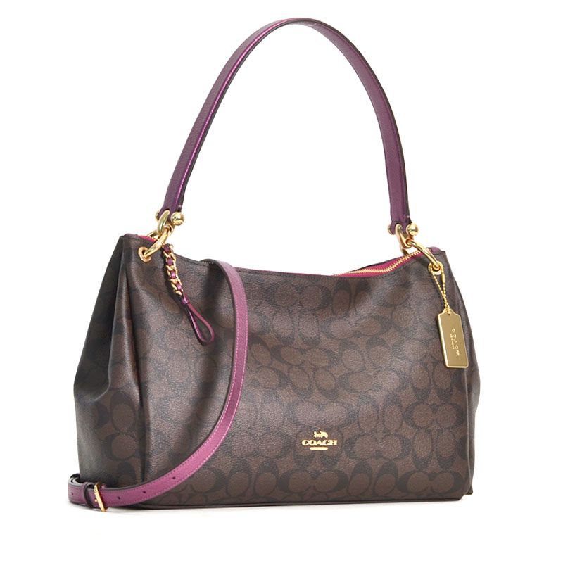 Coach Mia Shoulder Bag in Signature (C28967)