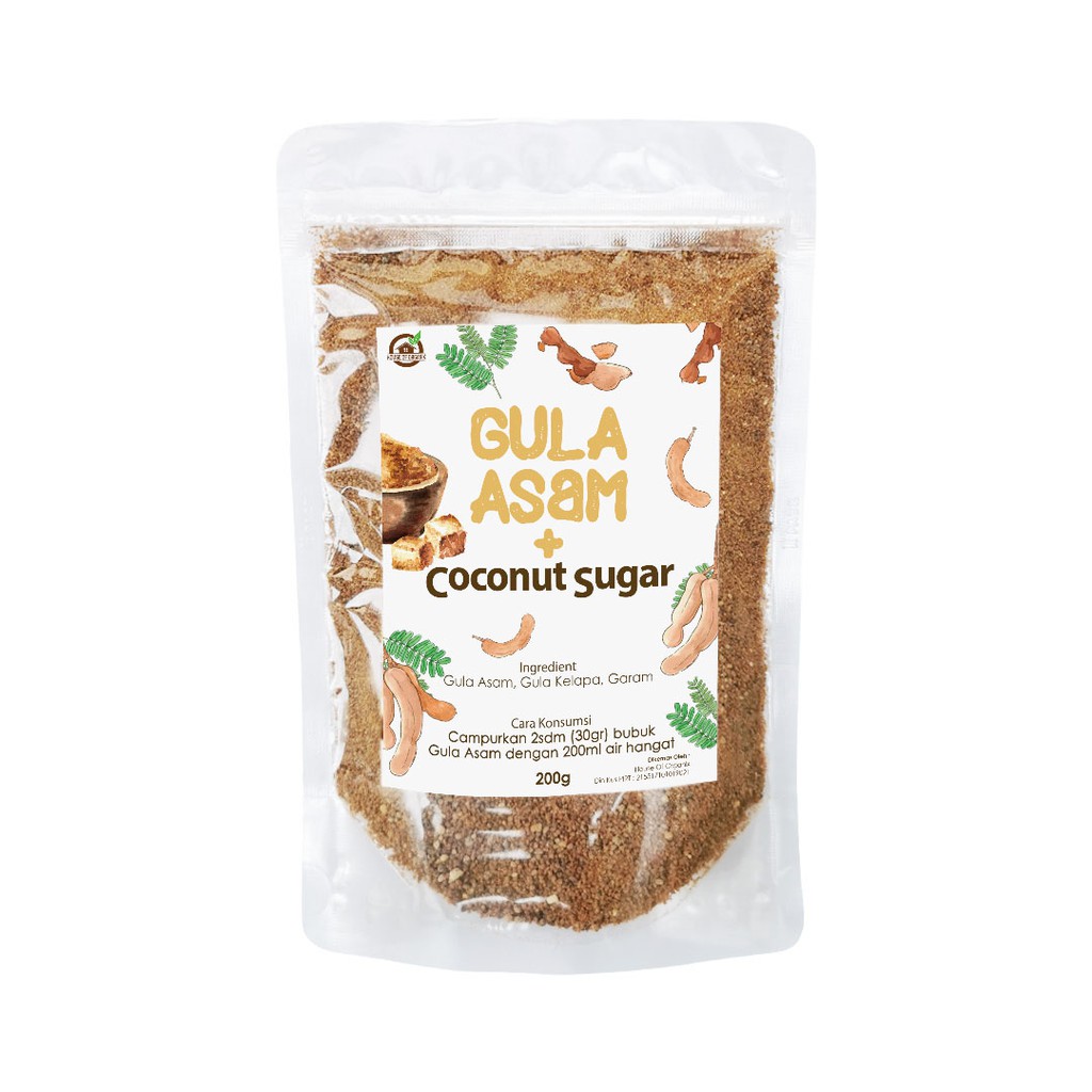 House Of Organix Gula Asam + Coconut Sugar 200 Gr