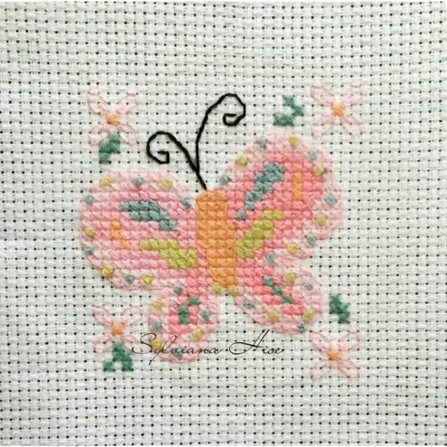 Butterfly cross stitch