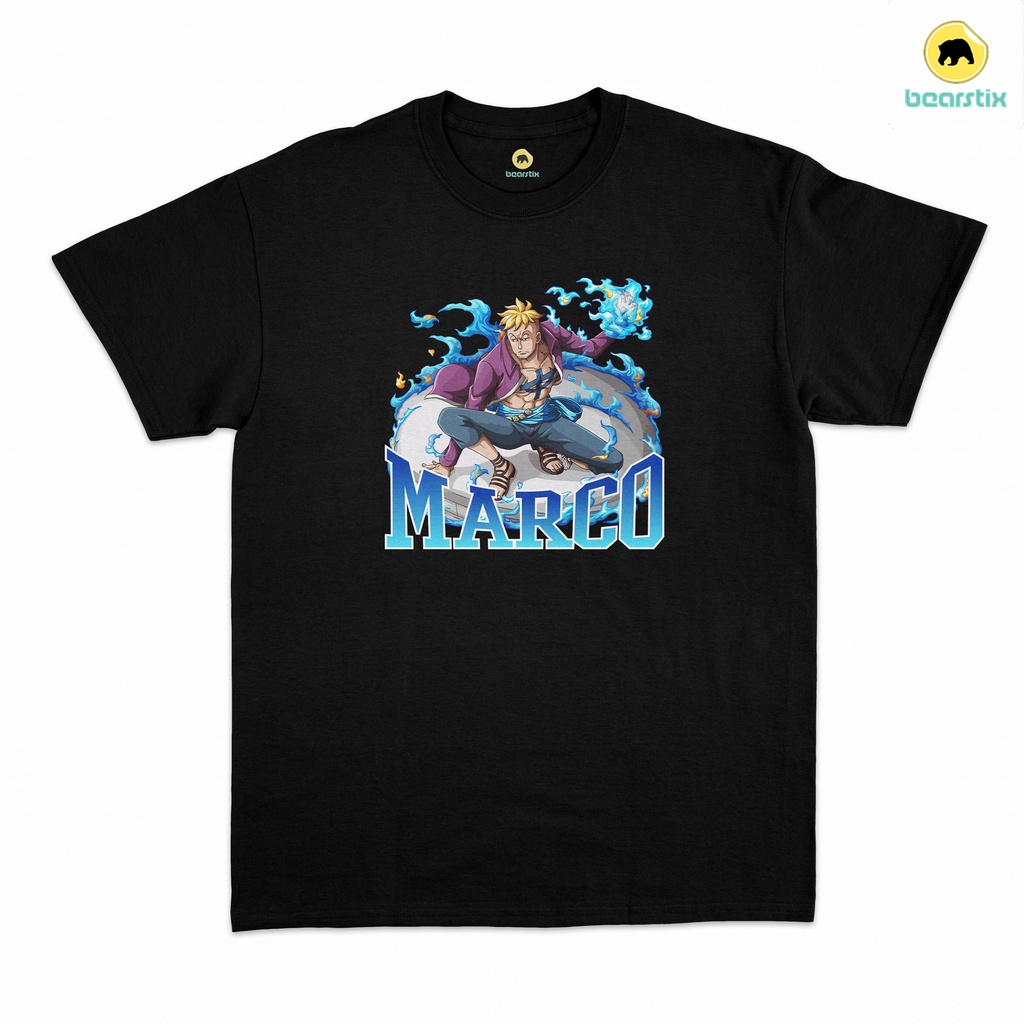 SHINZO - Tshirt Vintage Bootleg Anime - Kaos Marco - Baju One Piece - Kaos - Streetwear