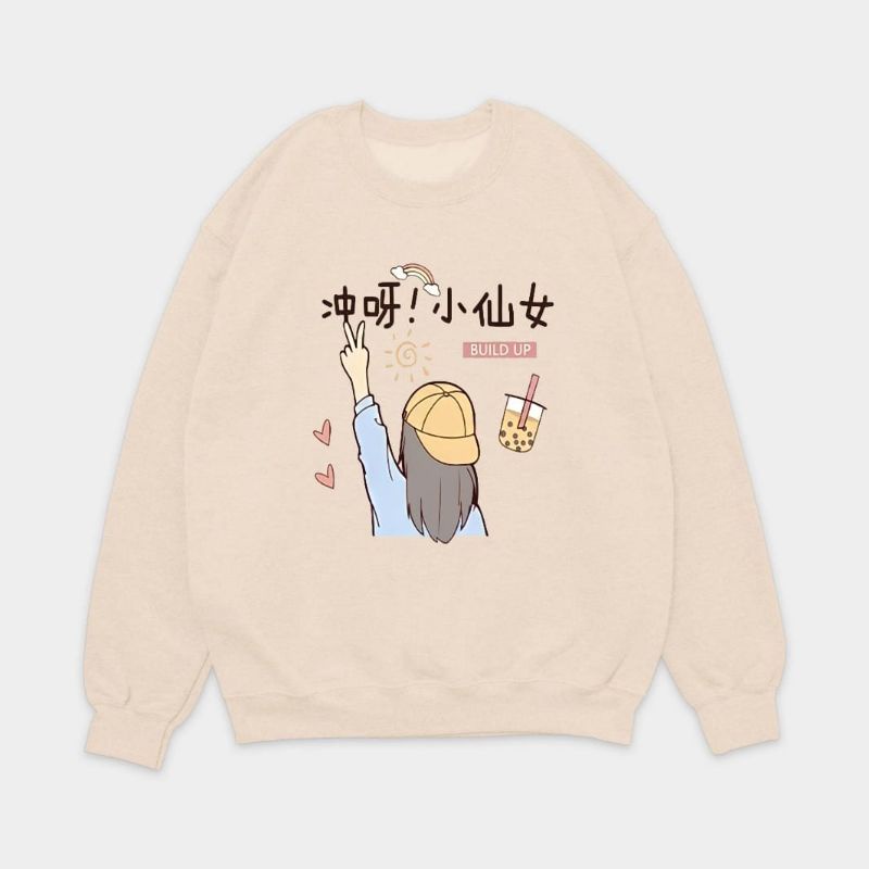 BOBA SWEATER PRINTING DIGITAL DTF