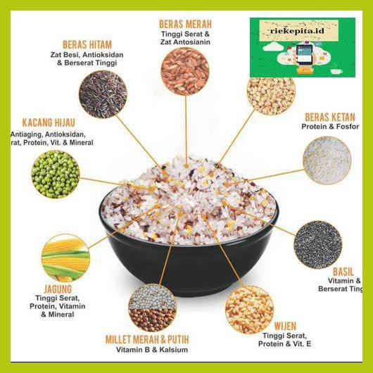 

5Yer67R- Kongbap Multi Grain Mix Original 1Kg T7Rty67-