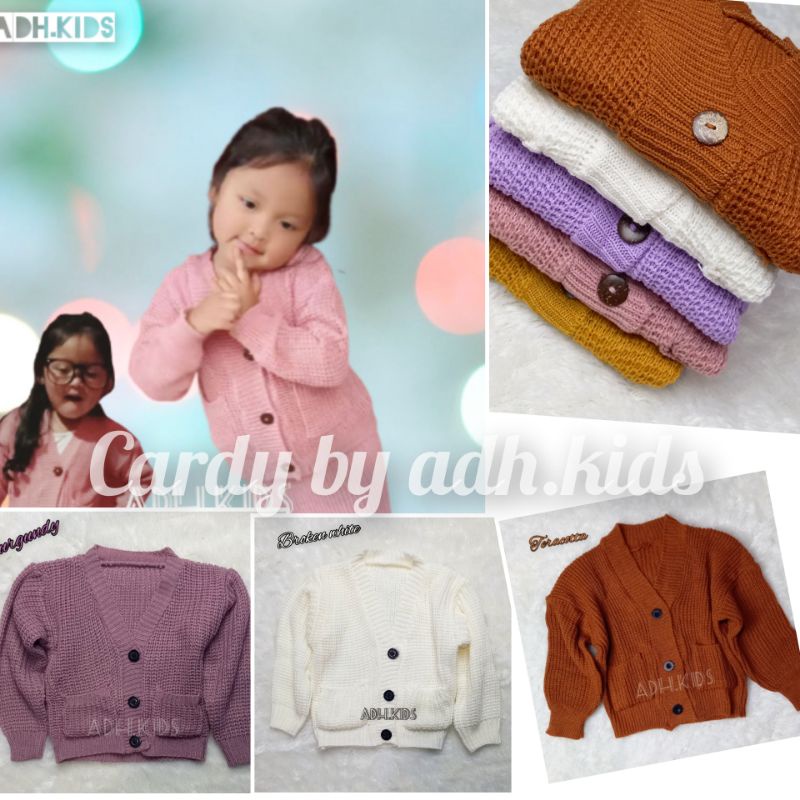 Cardigan Rajut Anak/bayi  Usia 06 month - 4 years