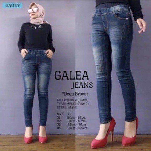 GALEA JEGGING JUMBO BROWN ORIGINAL JEANS
