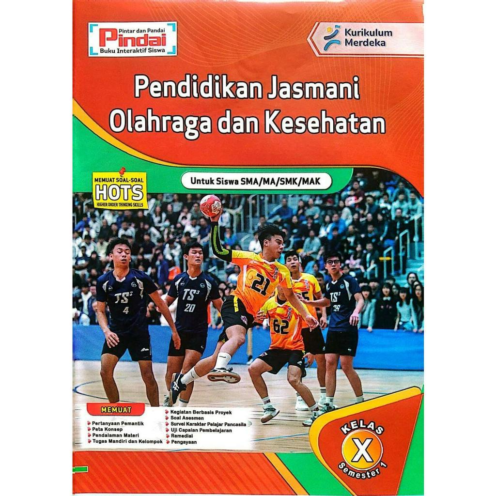 Buku LKS PJOK kurikulum Merdeka Kelas 10 SMA/MA/SMK/MAK Semester 1