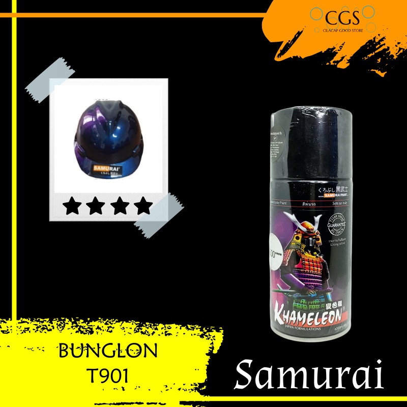 Pilok Samurai BUNGLON T901 - samurai t901 - cat samurai bunglon - pilox samurai bunglon - bunglon sa
