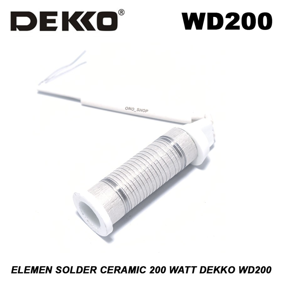 Elemen Solder Ceramic 200 Watt Dekko WD200