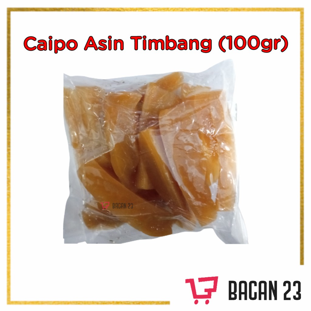 Caipo Asin (100gr) / Lobak Asin / Bacan 23 - Bacan23