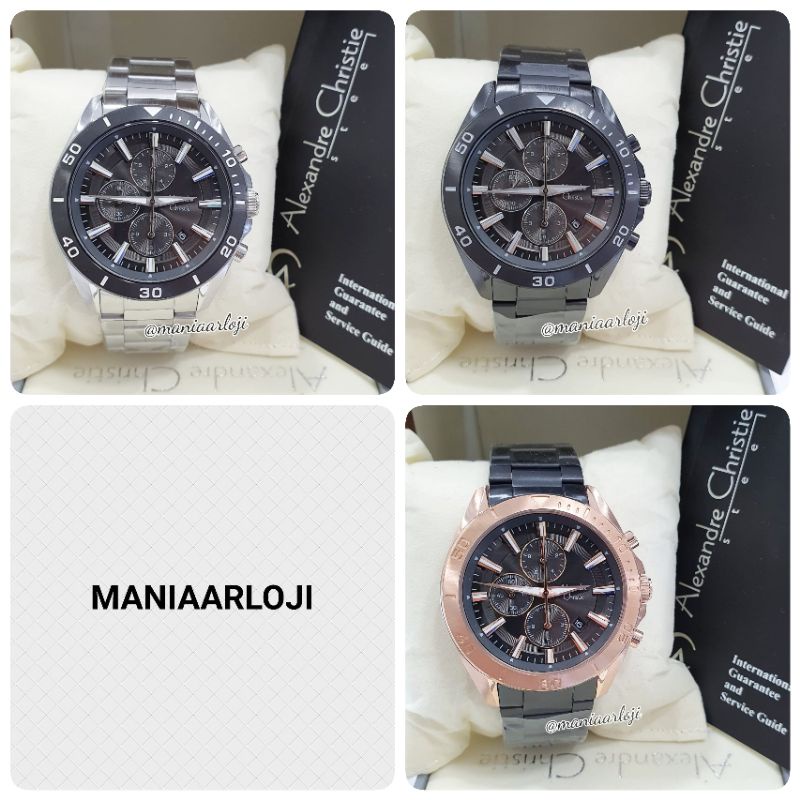 Jam Tangan Alexandre Christie 6525