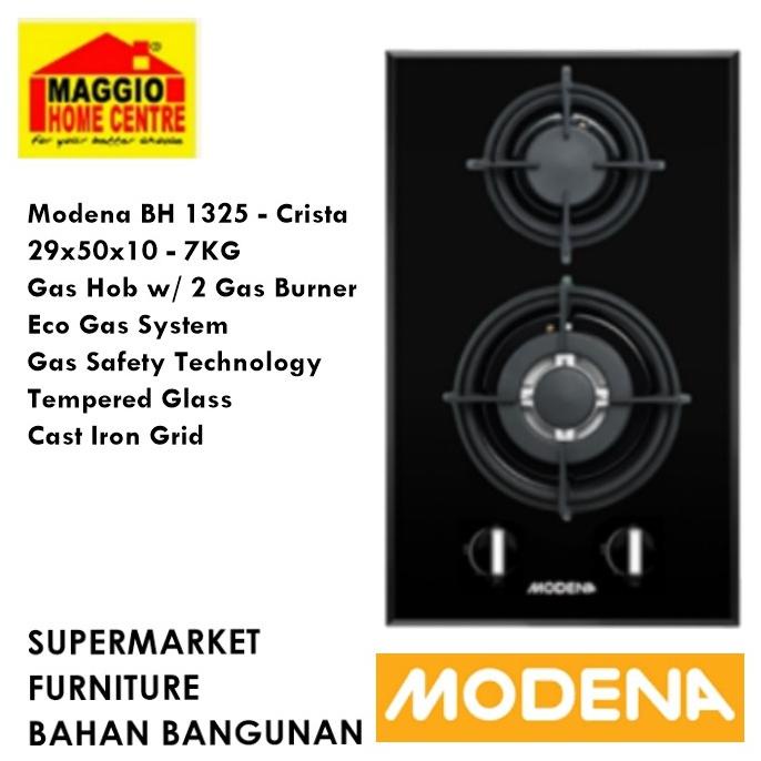 Kompor Tanam Modena - Kompor Gas 2 Tungku Modena - Bh1325 - Modena Deyinasut