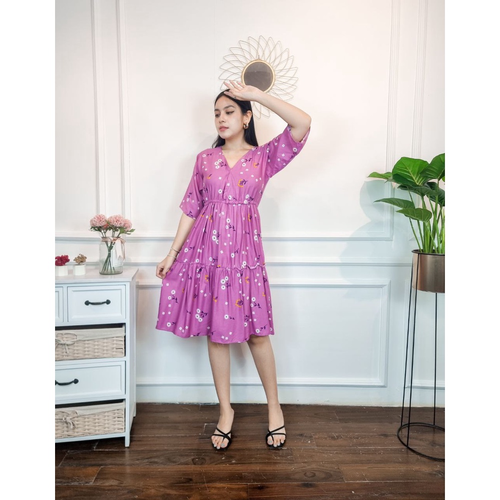 Daster Putri Bali [DPB] Dress Daster Bali Nikita Vanalika Bisa COD