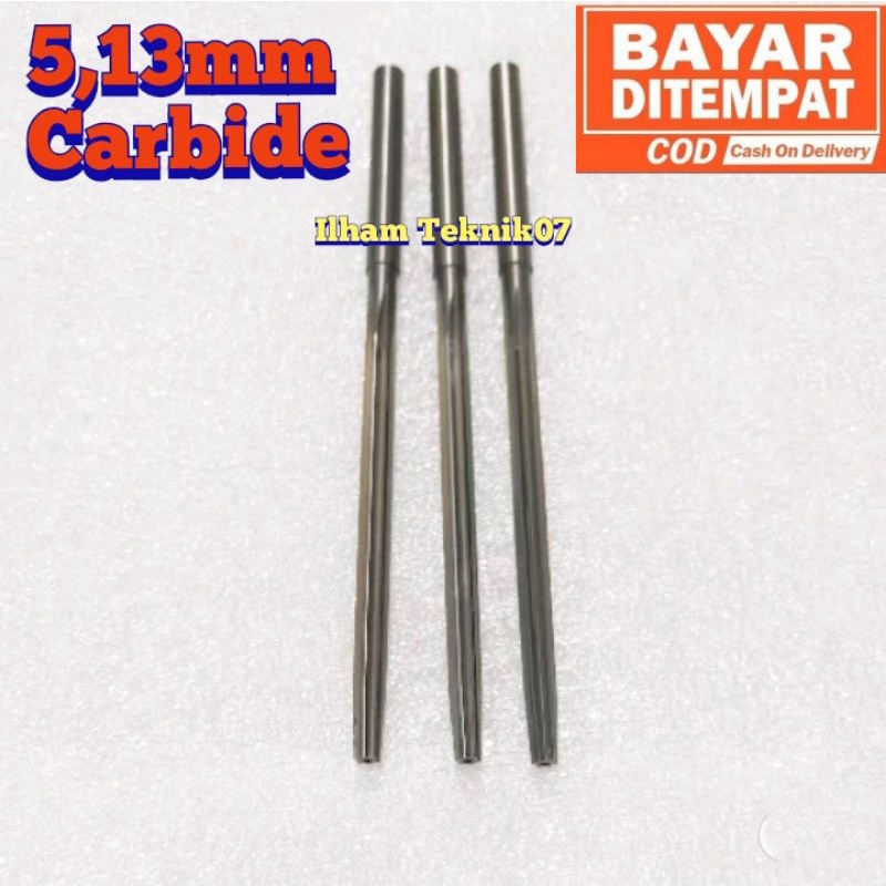 hand Reamer REAMER CARBIDE SETING BOSKLEP 5.13 MM