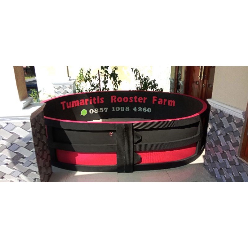 KEBER AYAM,GEBER AYAM,PEL AYAM,RING AYAM DIAMETER 2.5 METER TEBAL 4.5 CM FULL MESIN