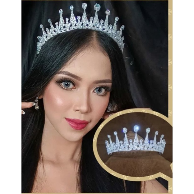 CROWN FULLHEAD ALL ZIRCON WEDDING