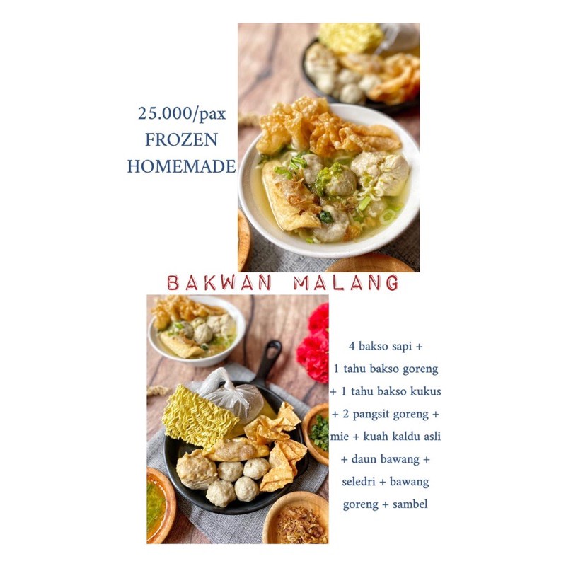 

Bakwan Malang Homemade Halal