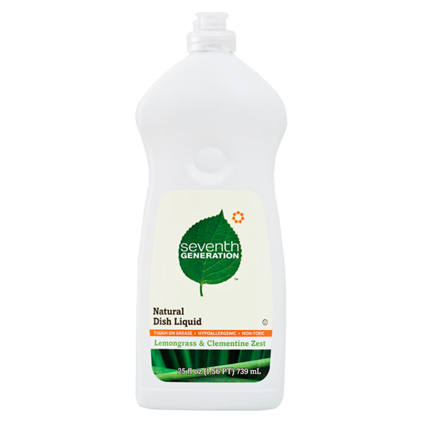 Sevent Generation Natural Dish Liquid Lomongrass &amp; Clementine Zest 739