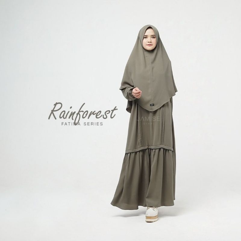 Jamise Fatima Series | Set Gamis + Khimar