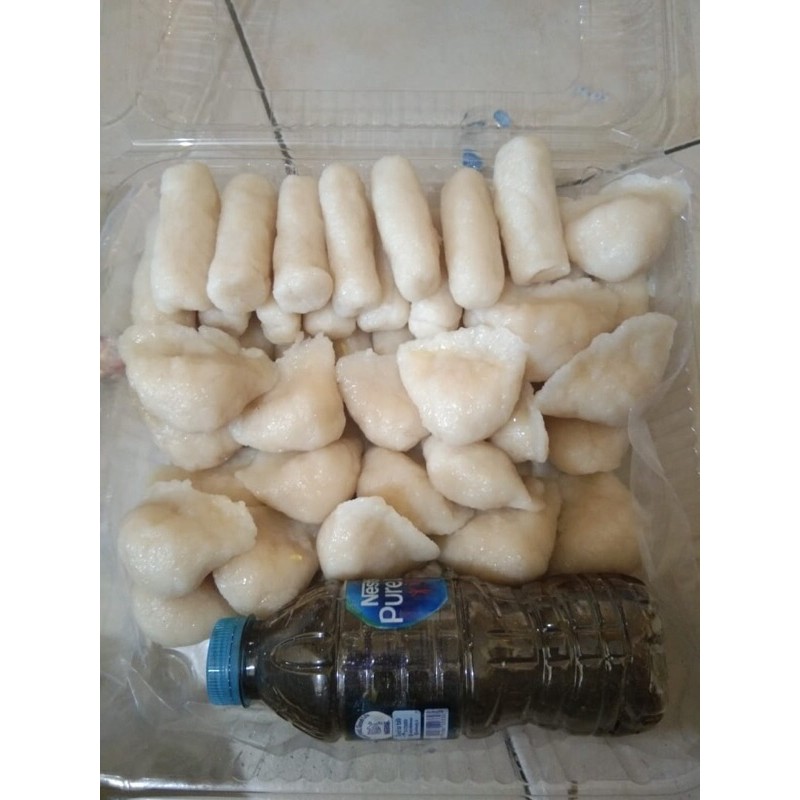 

pempek kapal selam, lenjer