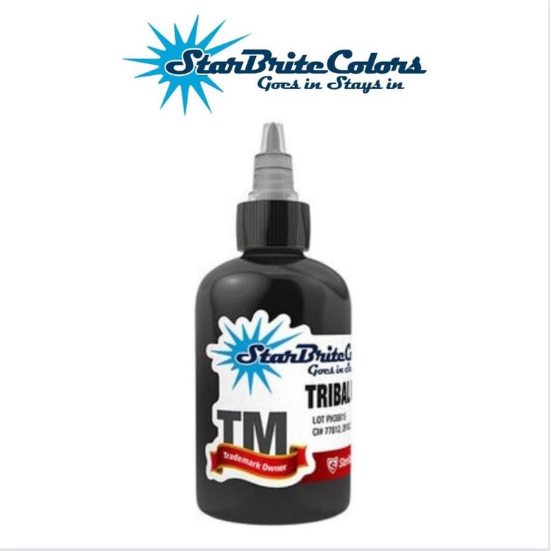 Tinta Tattoo Starbrite Tribal Black Original Made In USA