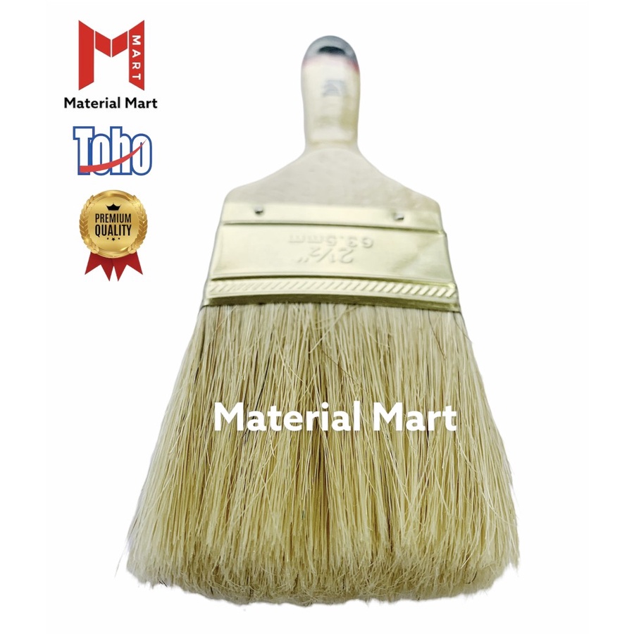 Kuas Cat Tembok Toho 2 1/2 Inch |Kuas Tembok 2,5&quot; |PREMIUM Paint Brush |Material Mart