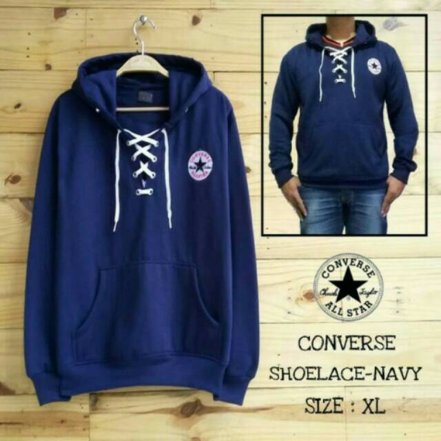 Jaket Converse Tali Sepatu