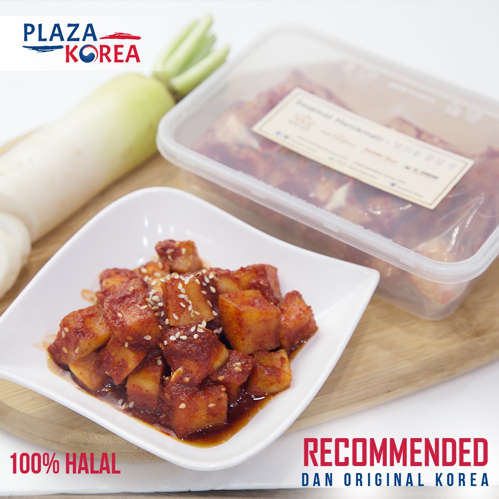 

KIMCHI LOBAK FRESH SAMWON 1KG - MAKANAN KHAS KOREA