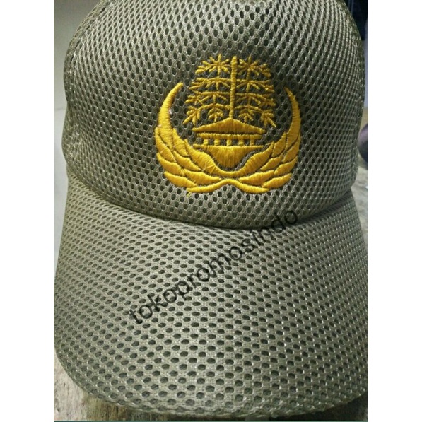 Topi KOPRI/Topi PNS Nama bordir
