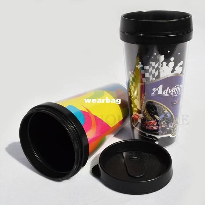 Botol minum tumbler promosi tumbler insert paper + FREE DUS 014MG