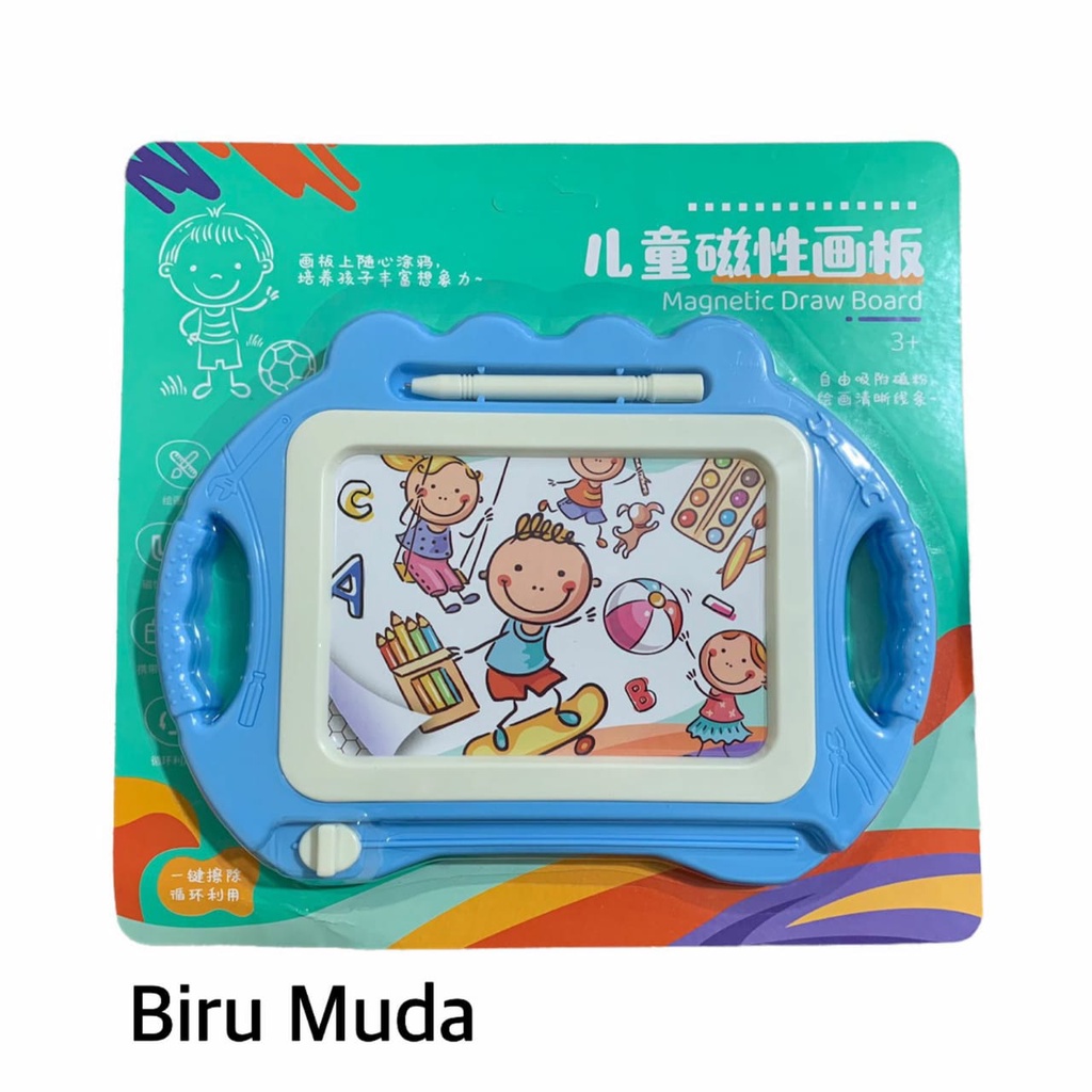 [MS]Mainan Edukasi Anak Papan Tulis Magnetic / Mainan Meja Gambar Magnetic / Magnetic Drawing Board