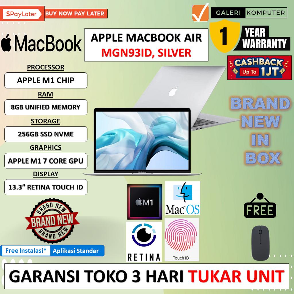 MacBook Air M1 8GB 256GB 13.3&quot; Retina Mac-OS Termurah