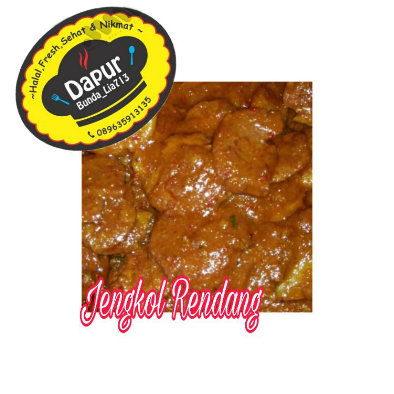 

Jengkol Rendang 300gr || Masakan Rumah Dapur Bunda_lia713