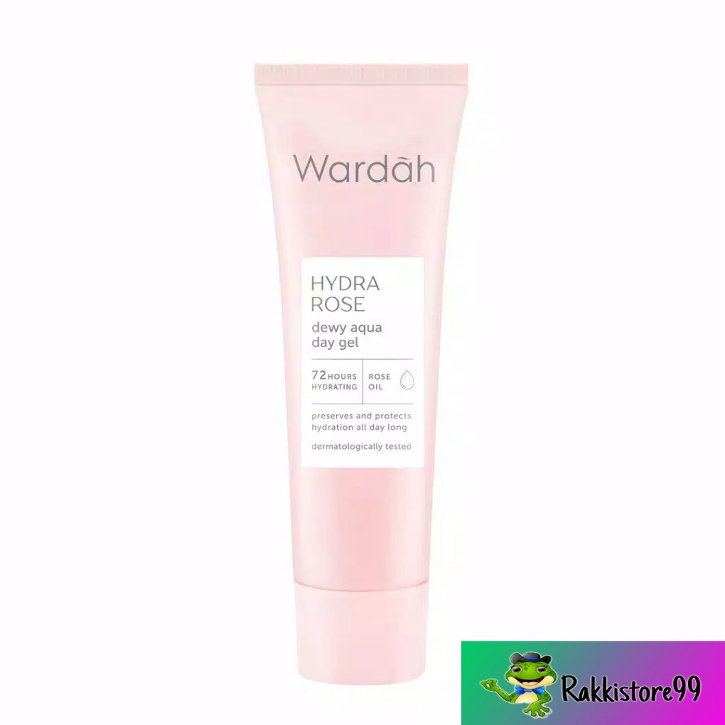 ❣️Rakkistore99❣️  Wardah Hydra Rose Dewy Aqua Day Gel 17ml (100% Original)