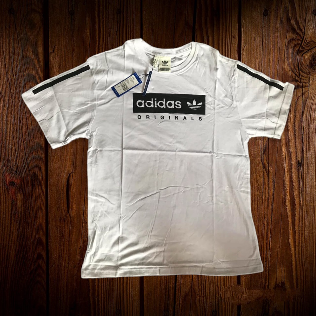 Kaos Tshirt Adidas Outfit Casual Kaos Pria ( COD )