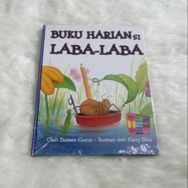 HARD COVER : Buku Harian Si Laba-Laba - Doreen Cronin & Harry Bliss