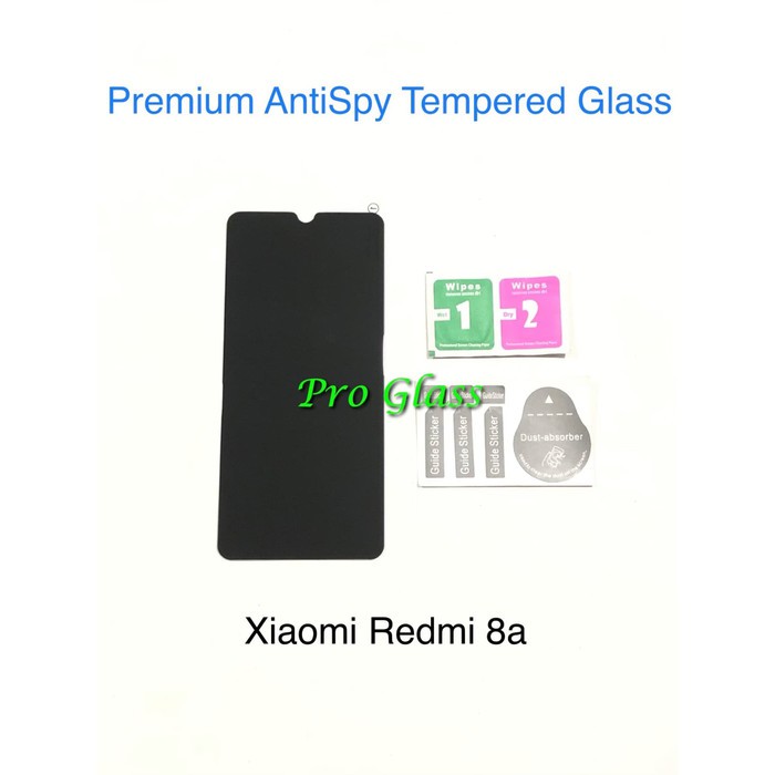 Xiaomi Redmi 8 / Xiaomi Redmi 8a  Privacy Anti Spy / Antispy Premium Tempered Glass