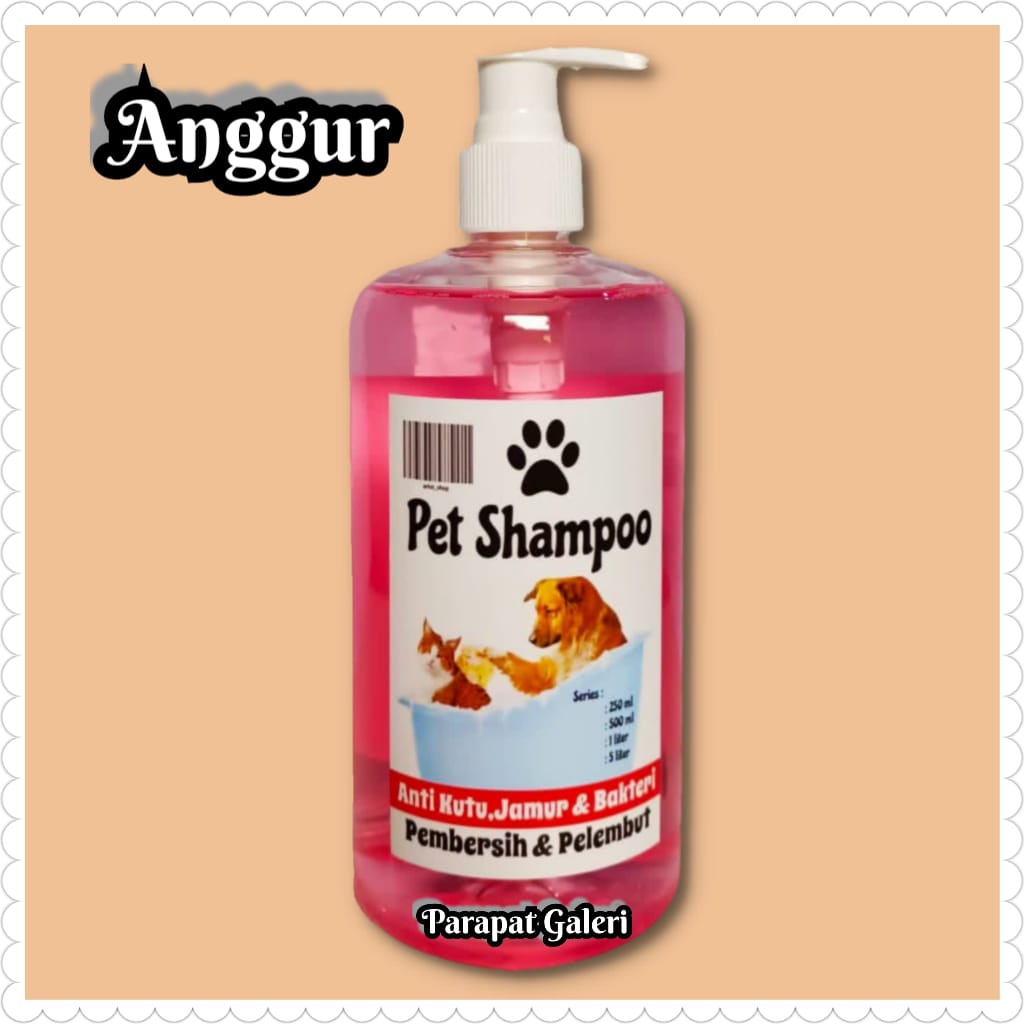 Shampo Jamur &amp; Kutu 500 ml Anti Bacterial untuk Kucing / Anjing dan hewan peliharaan lainnya