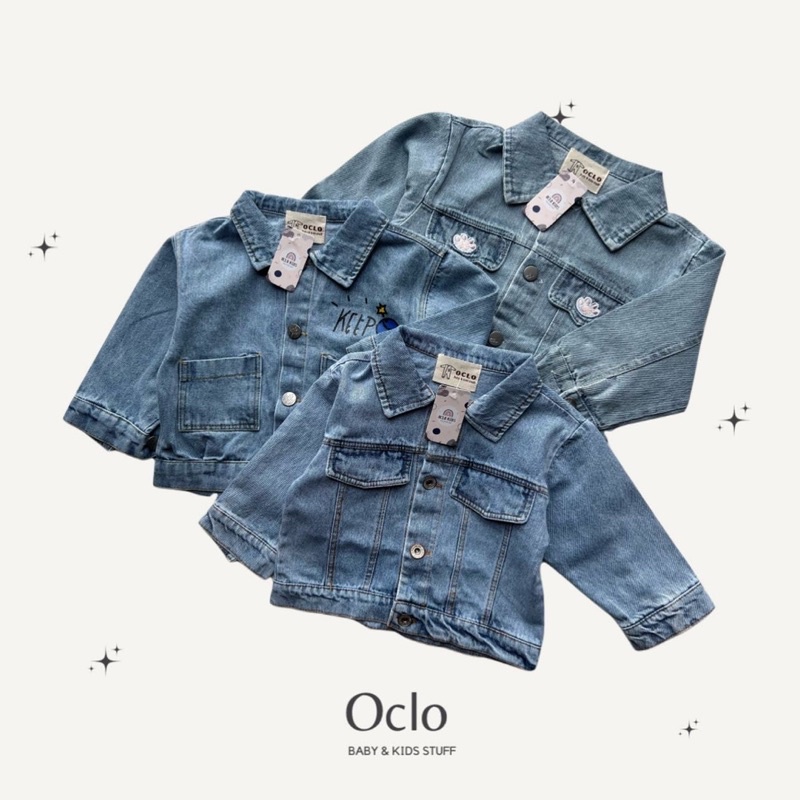 Jacket Jeans Unisex Anak