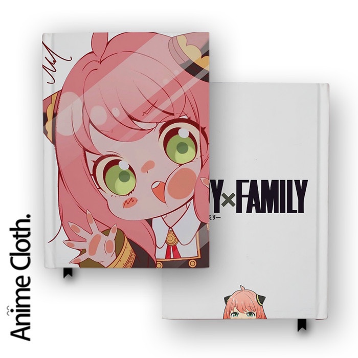 

Buku Catatan Notebook Anime Spy X Family Anya Forger Cute Agenda Diary Jurnal Custom Hardcover