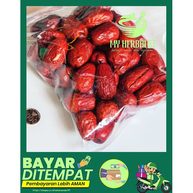 

KURMA MERAH ANGCO / ANG CO HONG ZAO KURMA MERAH MUDA / KURMA MERAH 500 GRAM CHINA COD BAYAR DITEMPAT