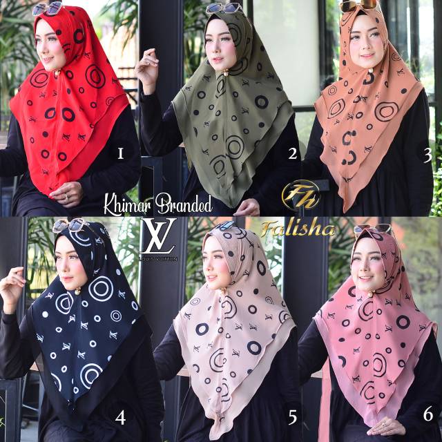 KHIMAR BRANDED by FALISHA HIJAB