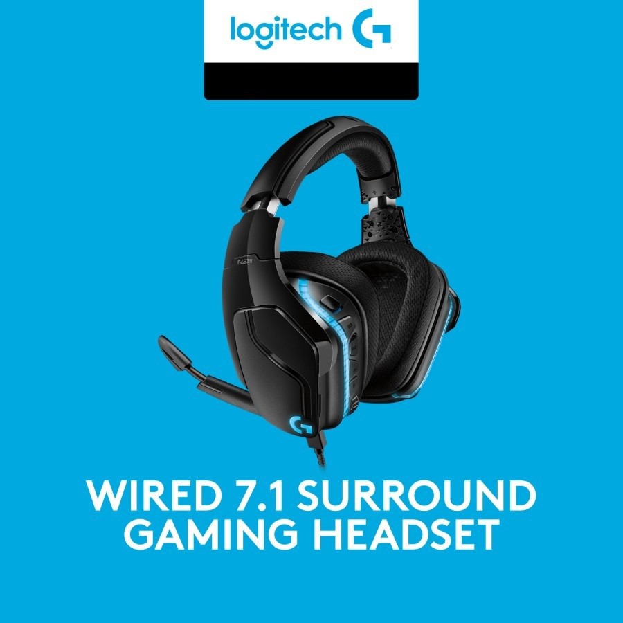 LOGITECH G633s / G633 7.1 LIGHTSYNC GAMING HEADSET