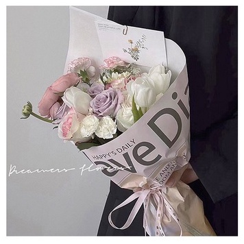 

FW 91 HAVE DIARY PREMIUM VINTAGE CRAFT PAPER KERTAS BUKET PEMBUNGKUS BUNGA HAND BOUQUET