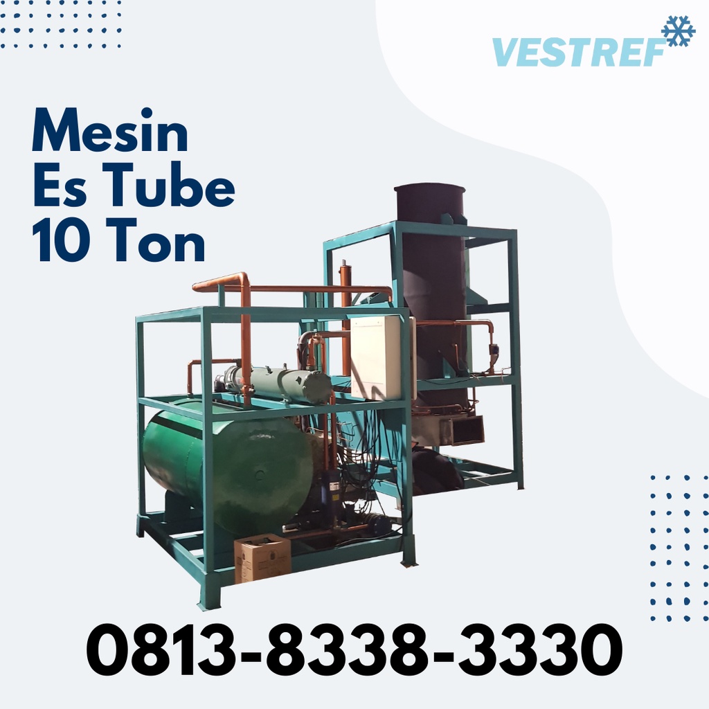 Mesin Es Kristal || MET100 -  10Ton /24 Jam